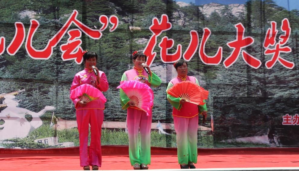 甘肃莲花山花儿会图片